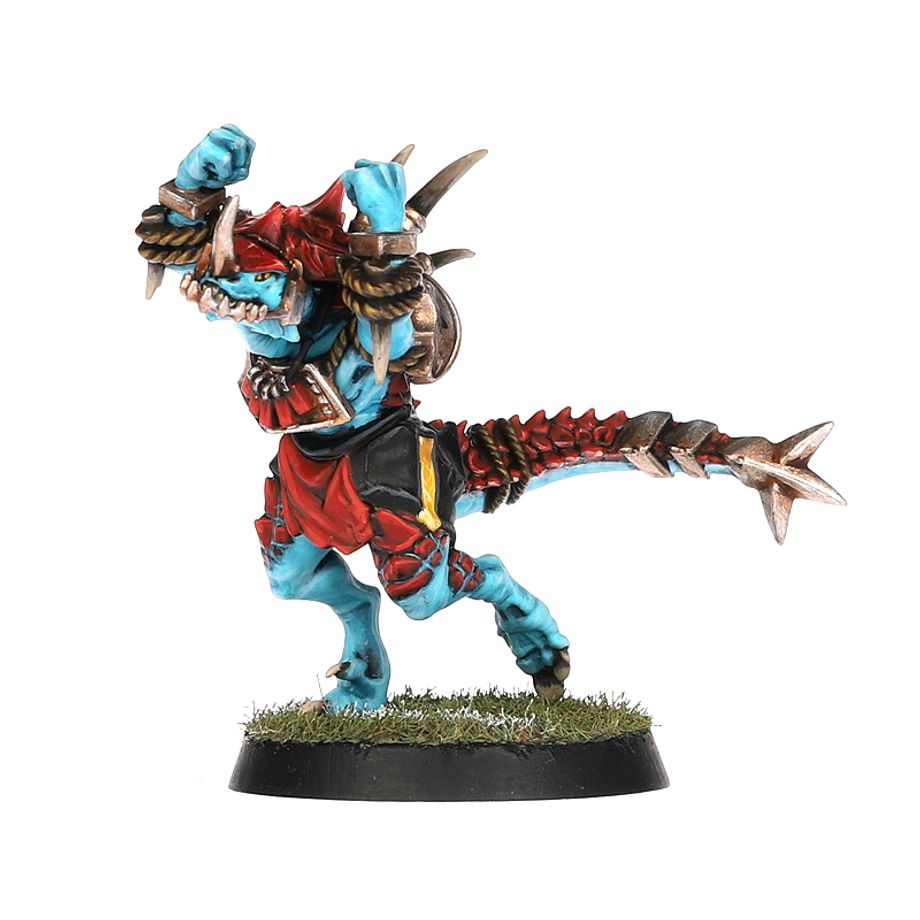 Blood Bowl | Lizardman Team | Gwaka'moli Crater Gators | Plastic Team