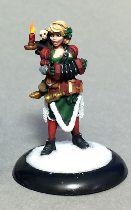 Reaper | Carol, Christmas Bard | 28mm Plastic Blister Pack 01578