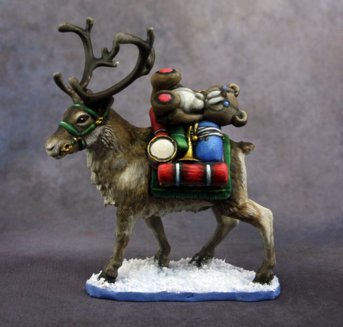 Reaper | Pack Reindeer | 28mm Plastic Blister Pack 01598