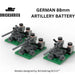 Brickskrieg | German | 88mm Battery | 1/100 Scale Blocks Model