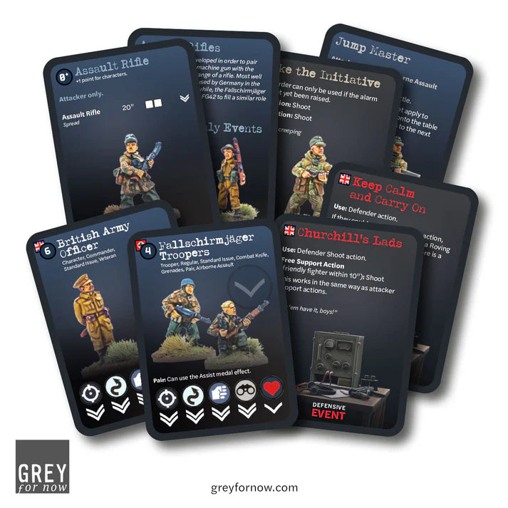 02 Hundred Hours | WW2 Stiff Upper Lip | Metal Scenario Box