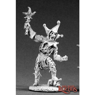 Reaper | Hecklemeyer, Skeleton Jester Dark Heaven Legends | 28mm Metal Blister Pack 02106