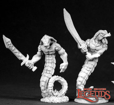 Reaper | Snakemen Dark Heaven Legends | 28mm Metal Blister Pack