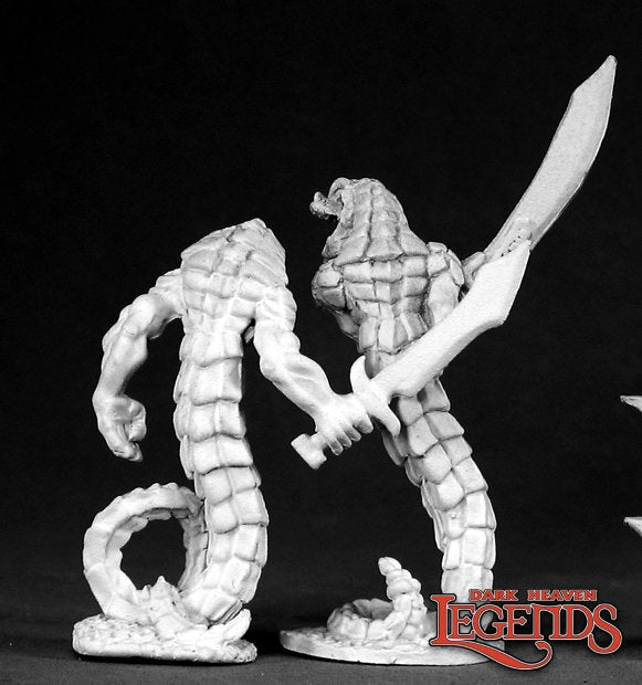 Reaper | Snakemen Dark Heaven Legends | 28mm Metal Blister Pack