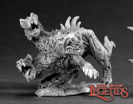 Reaper | Cerberus Hound of Hell Dark Heaven Legends | 28mm Metal Blister Pack