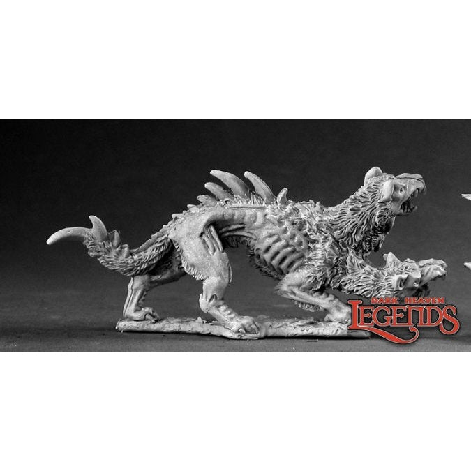 Reaper | Cerberus Hound of Hell Dark Heaven Legends | 28mm Metal Blister Pack