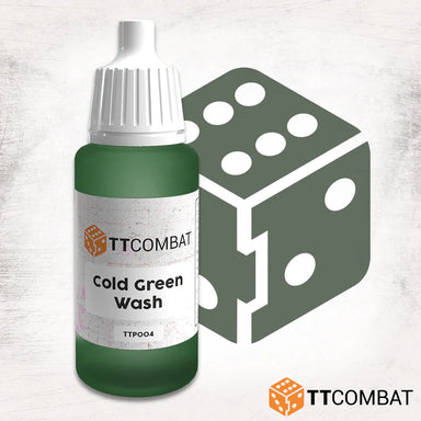 TTCombat | Cold Green Wash | 17ml Individual Paint | TTCombat | Miniature Kingdoms