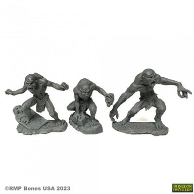 Reaper | Ghouls and Ghast Dungeon Dwellers | 28mm Plastic Blister Pack 07083