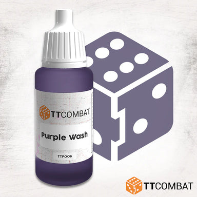 TTCombat | Purple Wash | 17ml Individual Paint | TTCombat | Miniature Kingdoms