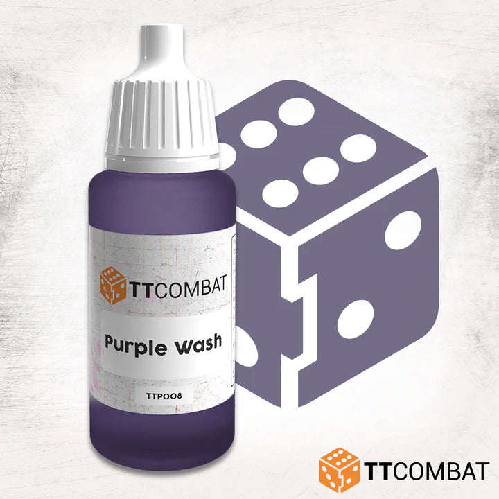 TTCombat | Purple Wash | 17ml Individual Paint | TTCombat | Miniature Kingdoms