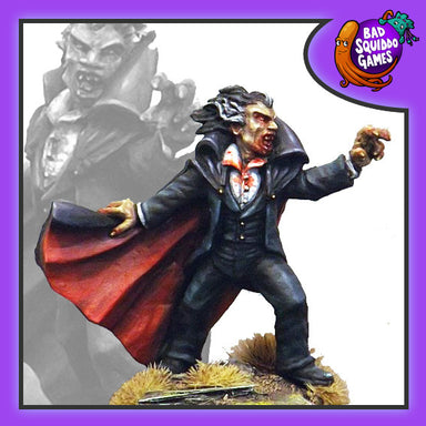 Bad Squiddo Games | Horror | Dracula | 28mm Metal Blister Pack