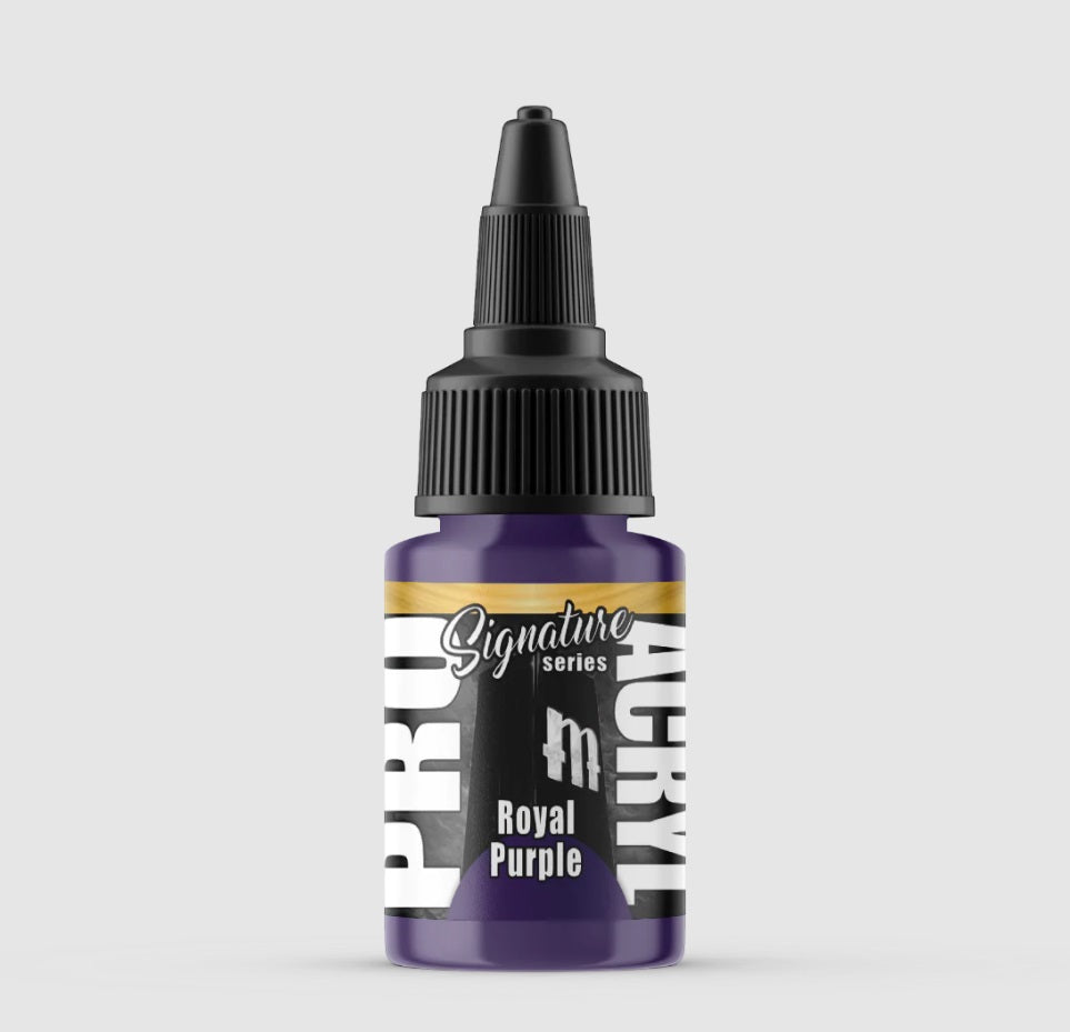 Pro Acryl | Vince Venturella Royal Purple | 22ml Individual Paint | Element Games | Miniature Kingdoms