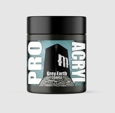 Pro Acryl | Grey Earth Coarse | 120ml Basing Mix | Element Games | Miniature Kingdoms