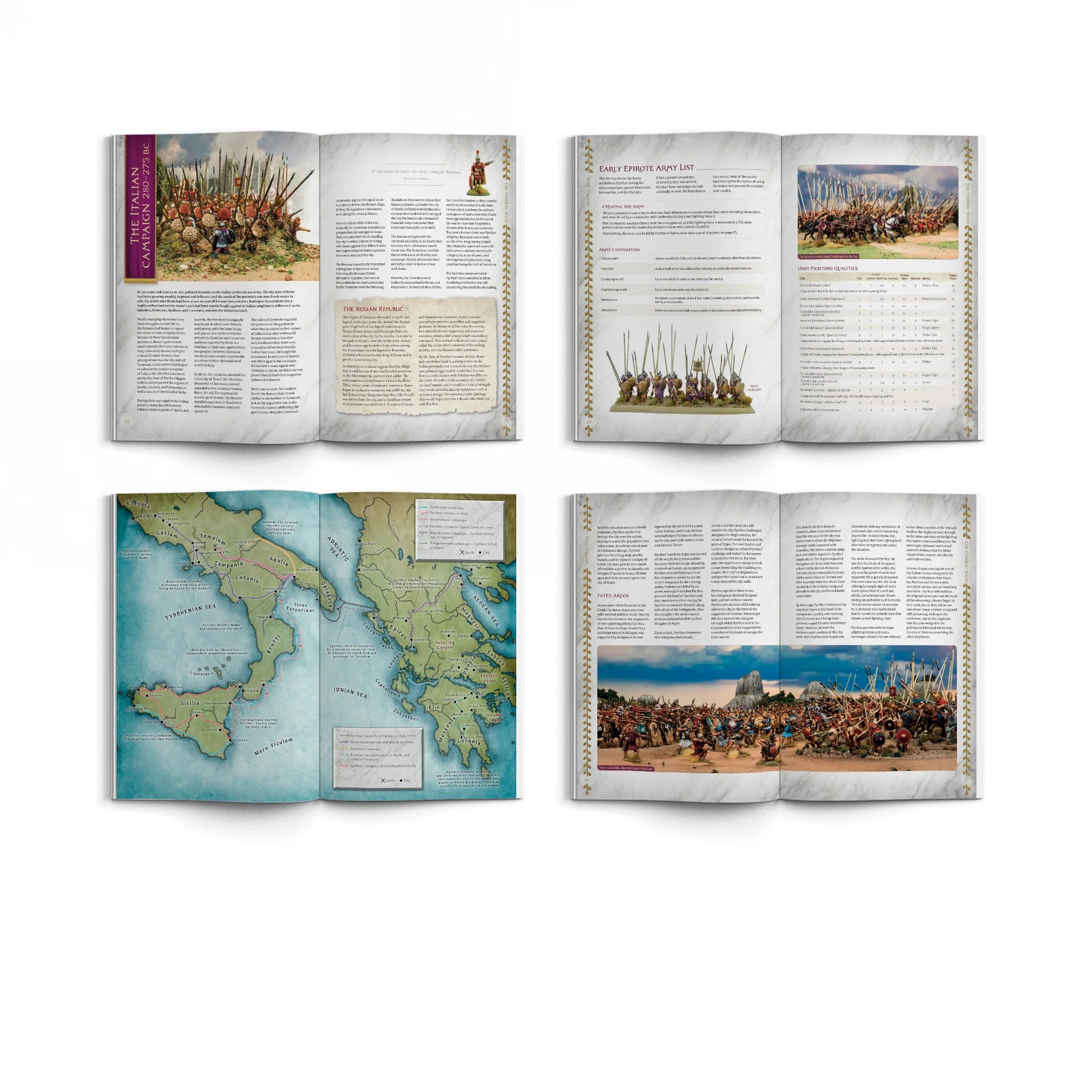 Hail Caesar | The The Pyrrhic Wars | 28mm Softback Book Expansion
