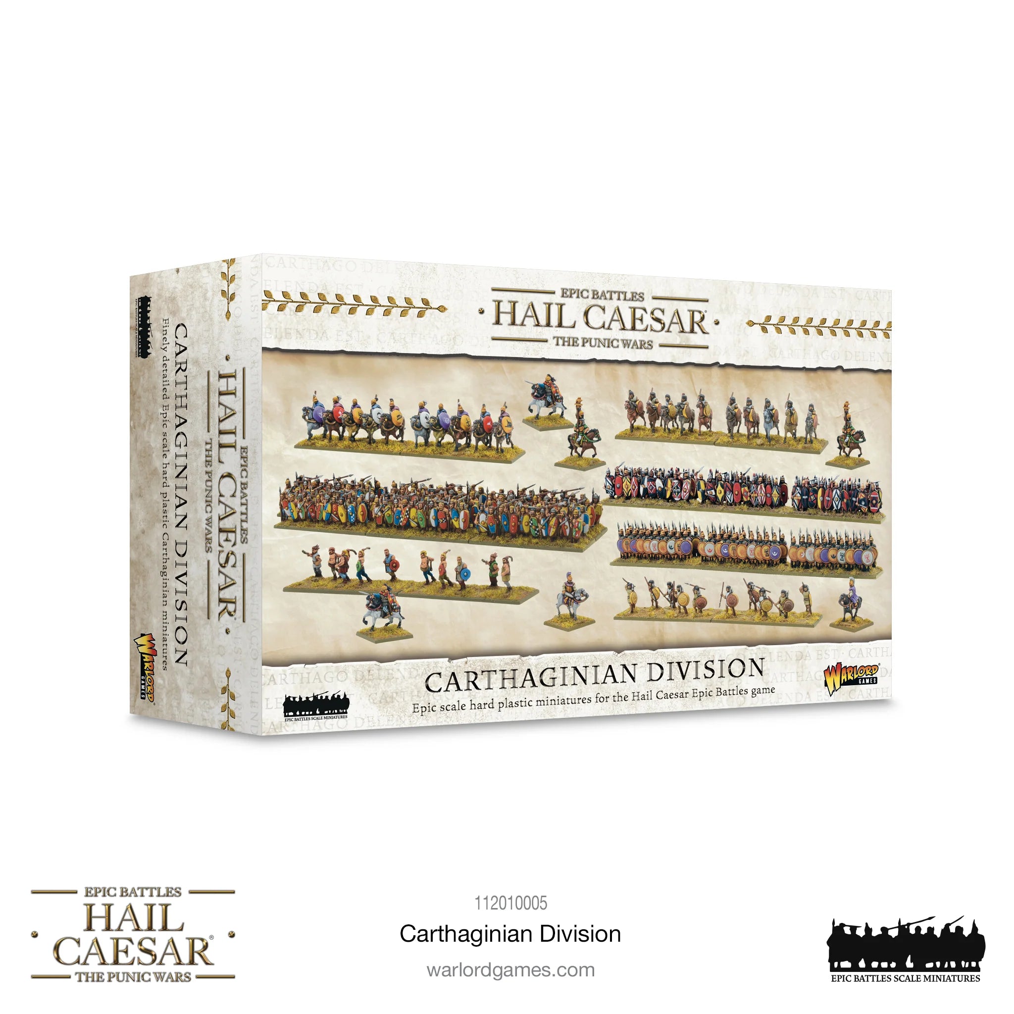 Hail Caesar Epic | Carthage | Carthaginian Division | 15mm Plastic Unit | Warlord | Miniature Kingdoms