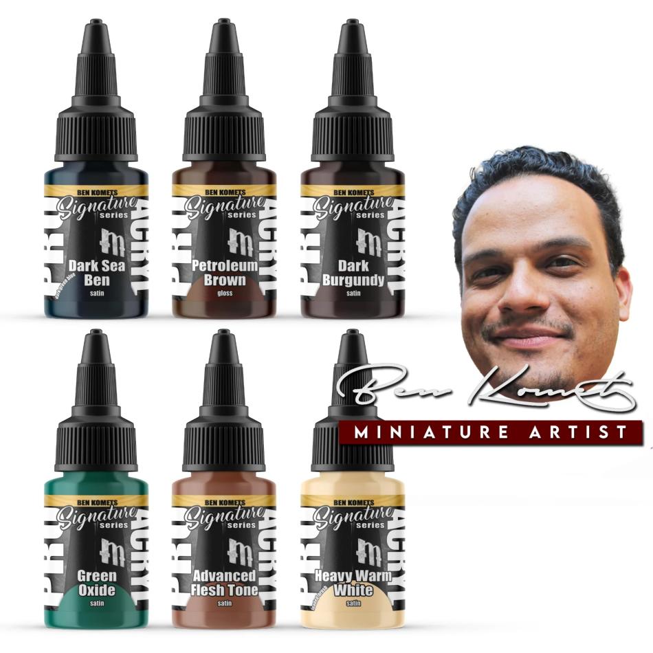 Pro Acryl | Ben Komets | 22ml Paint Set