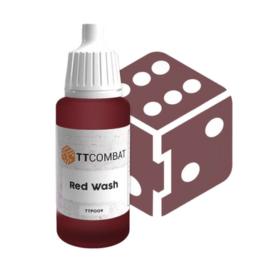 TTCombat | Red Wash | 17ml Individual Paint | TTCombat | Miniature Kingdoms