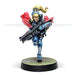 Infinity | Panoceania Jeanne D'Arc 2.0 Spitfire | 28mm Metal Blister Pack