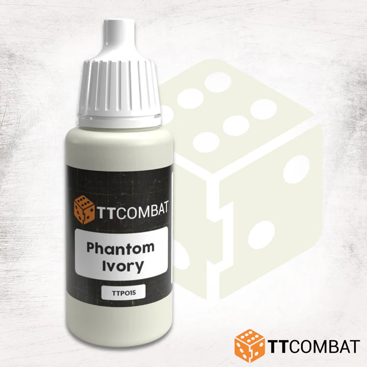 TTCombat | Phantom Ivory | 17ml Individual Paint | TTCombat | Miniature Kingdoms