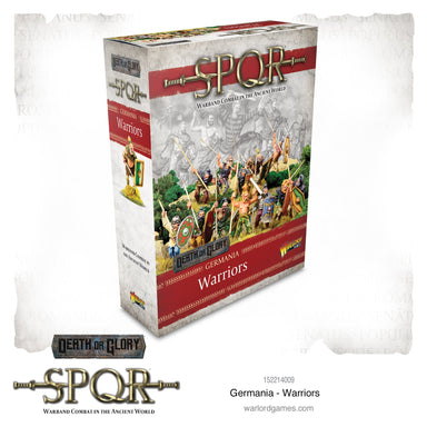 SPQR | Germania Warriors | 28mm Resin Unit | Warlord | Miniature Kingdoms