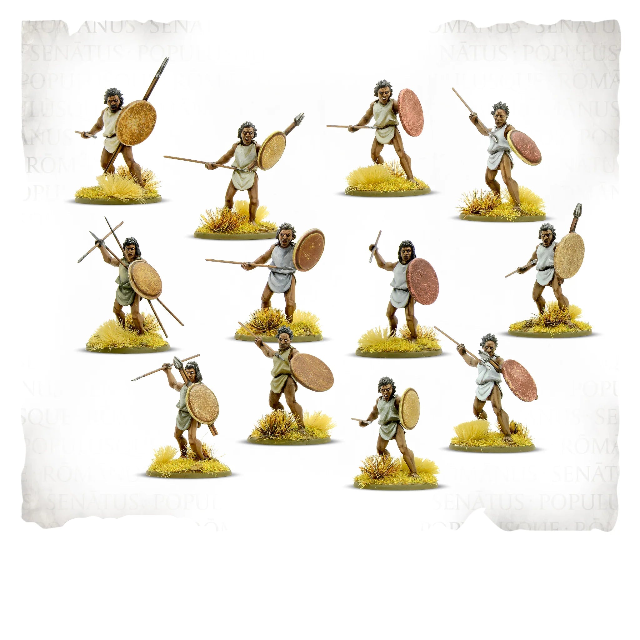 SPQR | Mercenaries Numidian Skirmishers | 28mm Resin Unit