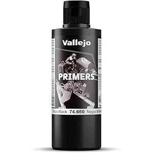 Vallejo | 200ml Surface Primer GLOSS Black 73.660