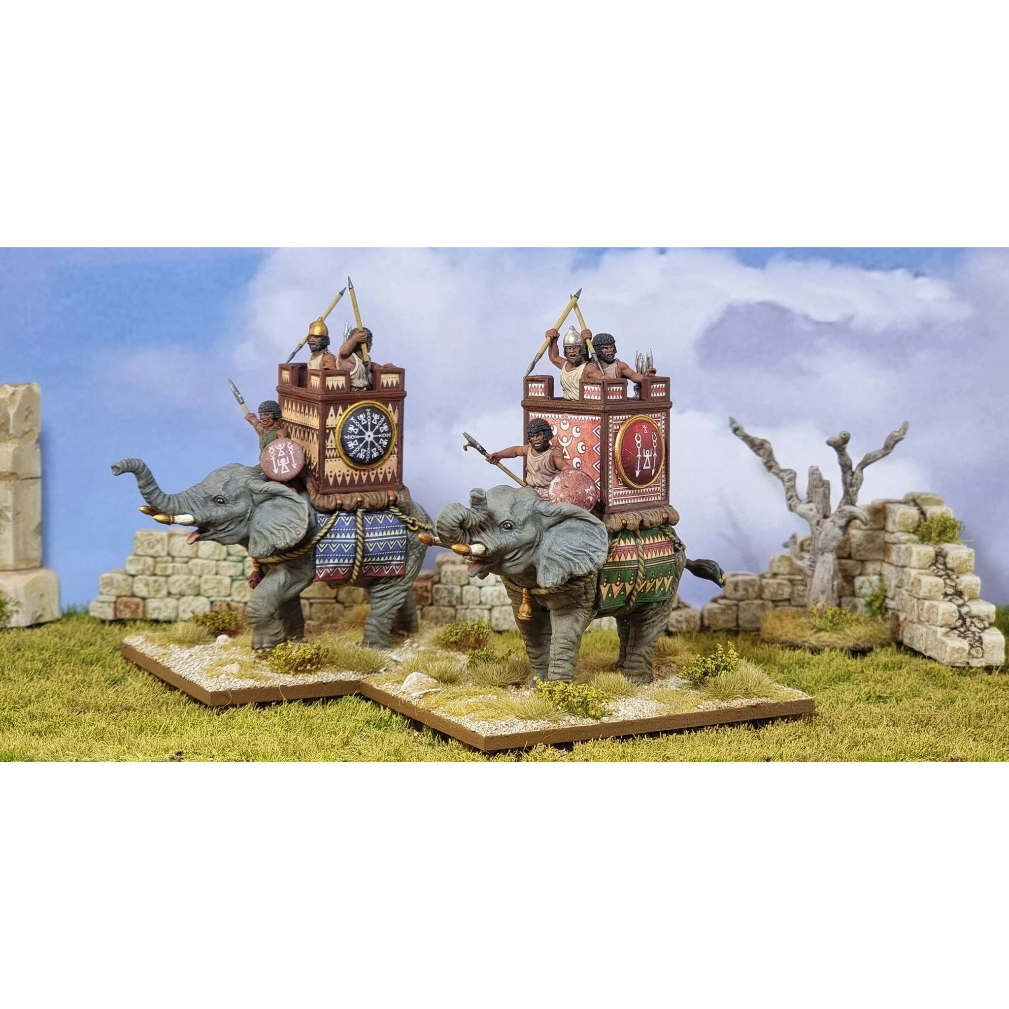 Victrix | Ancients African War Elephant | 28mm Plastic Unit | North Star Games | Miniature Kingdoms