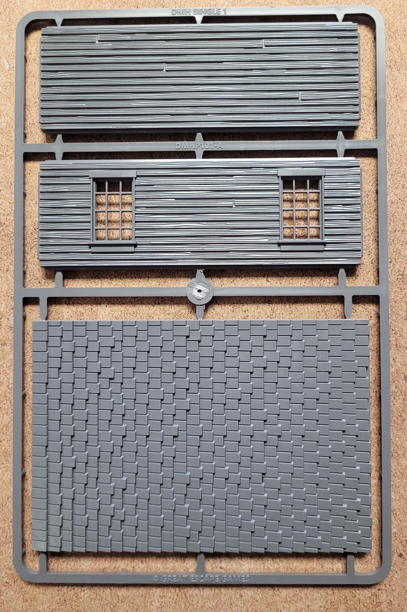 Dead Man's Hand | Barber Shop Building | 28mm Plastic Terrain