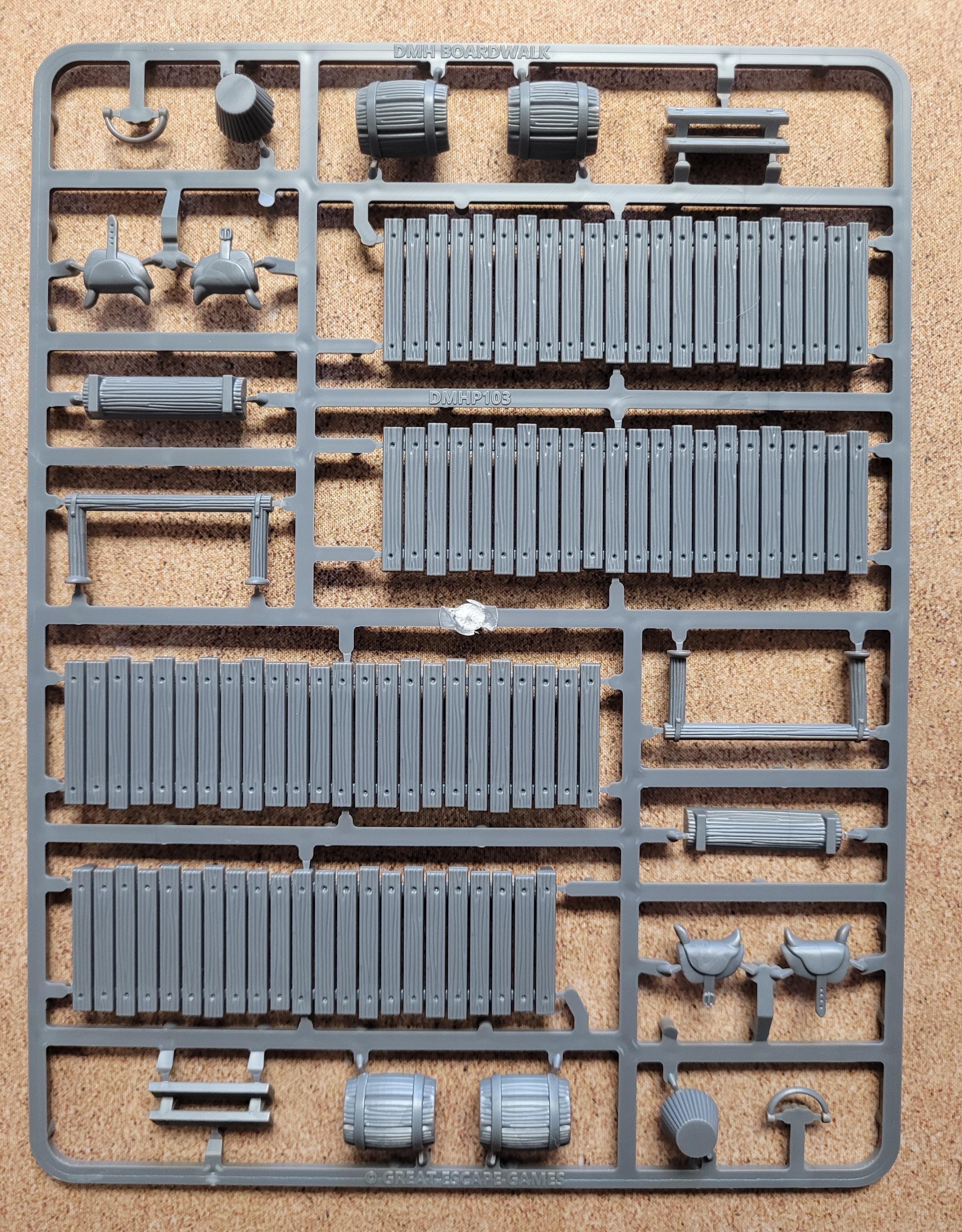 Dead Man's Hand | Barber Shop Building | 28mm Plastic Terrain