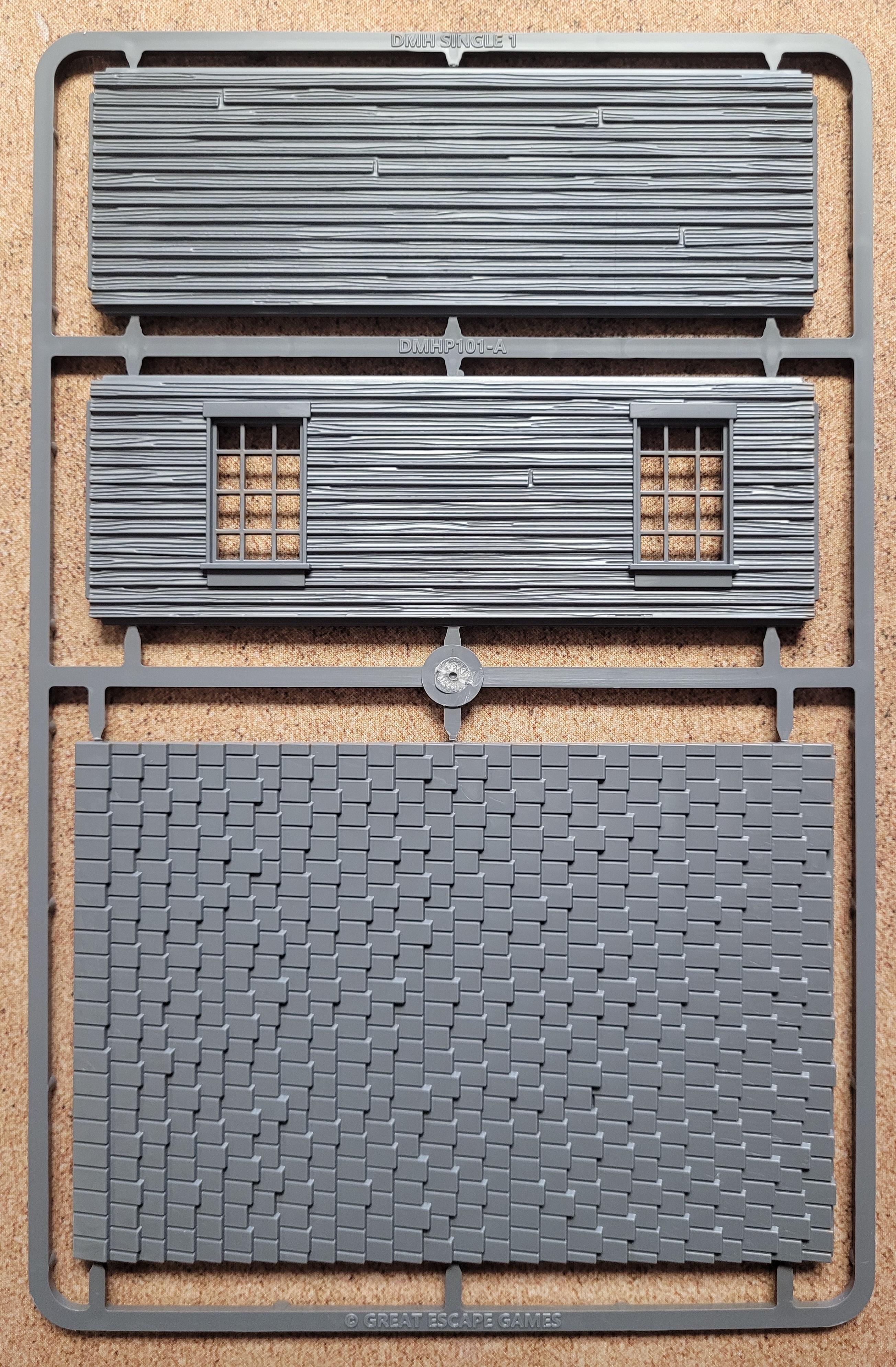 Dead Man's Hand | Two Storey Building | 28mm Plastic Terrain