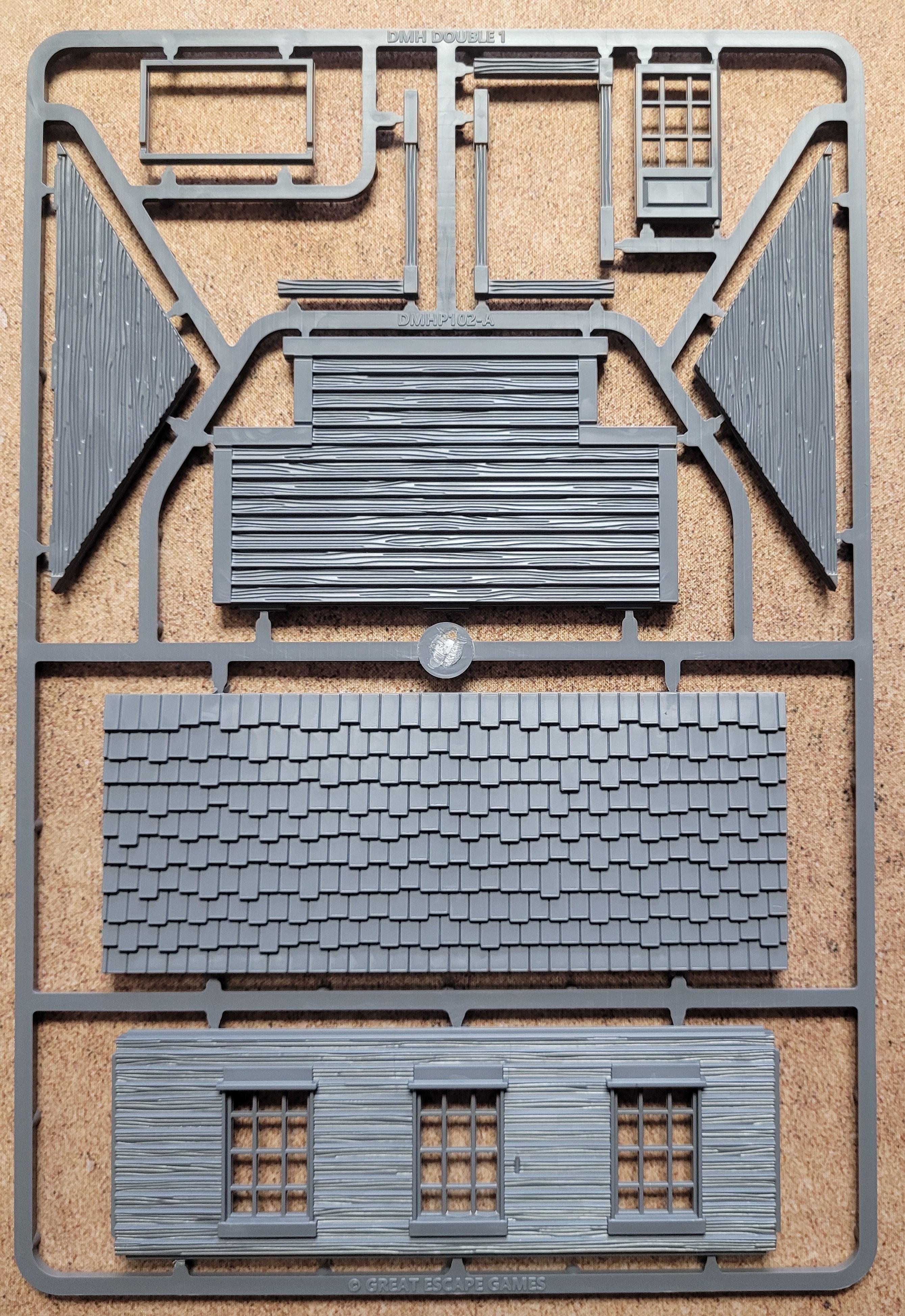 Dead Man's Hand | Two Storey Building | 28mm Plastic Terrain