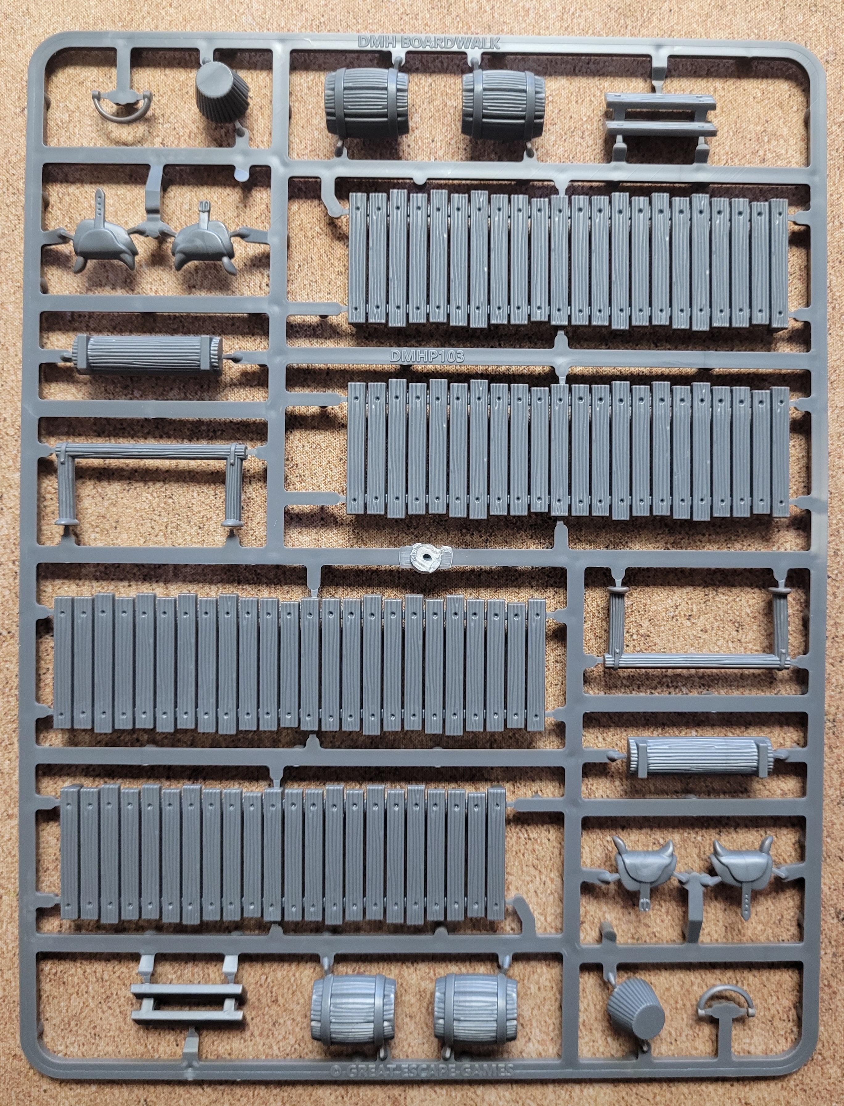 Dead Man's Hand | Two Storey Building | 28mm Plastic Terrain