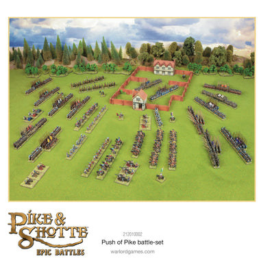 Pike and Shotte Epic | English Civil War Push of Pike | 15mm Plastic Starter | Warlord | Miniature Kingdoms