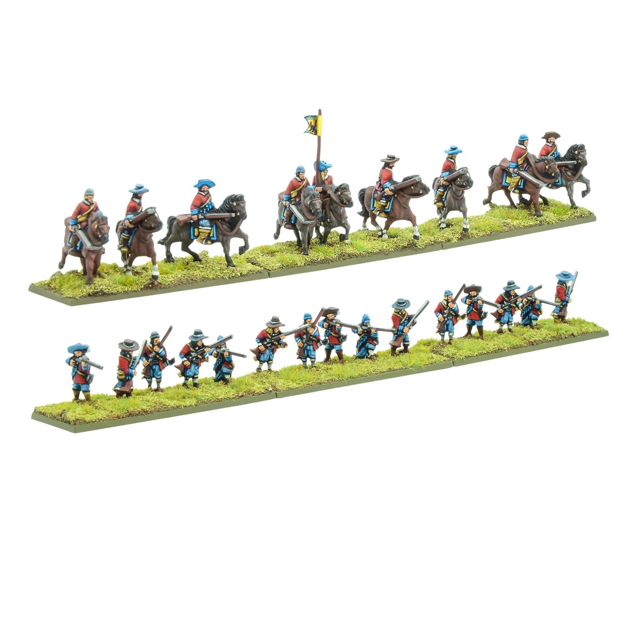 Pike and Shotte Epic | Thirty Years War TYW Cavalry | 15mm Plastic Unit