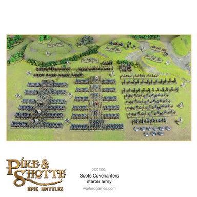 Pike and Shotte Epic | English Civil War Scots Covenanters Army | 15mm Plastic Starter | Warlord | Miniature Kingdoms