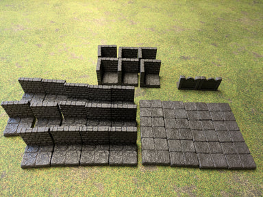 Dwarven Forge | Un-Painted Dungeon Terrain | 28mm Vinyl Terrain