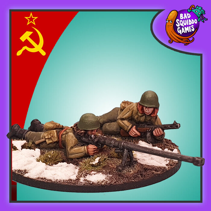 Bad Squiddo Games | Women of WW2 Soviet Anti Tank Rifle Team | 28mm Metal Blister Pack