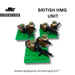 Brickskrieg | British | HMG Unit | 1/100 Scale Blocks Bag Pack
