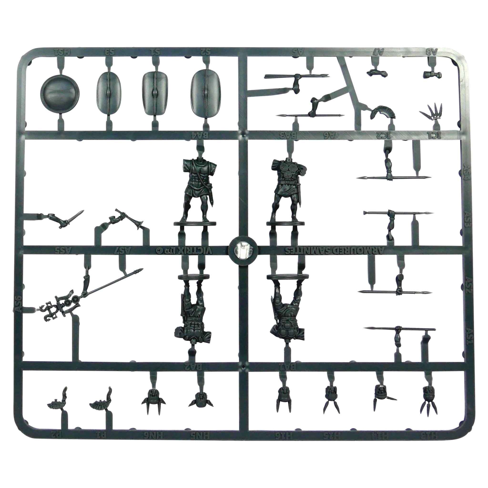 Victrix | Ancients Armoured Samnites | 28mm Plastic Unit | North Star Games | Miniature Kingdoms