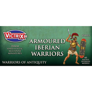 Victrix | Ancients Armoured Iberian Warriors | 28mm Plastic Unit | North Star Games | Miniature Kingdoms