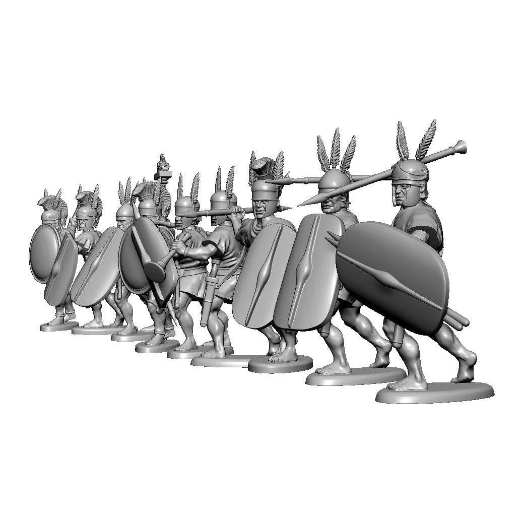 Victrix | Ancients Unarmoured Samnites | 28mm Plastic Unit | North Star Games | Miniature Kingdoms