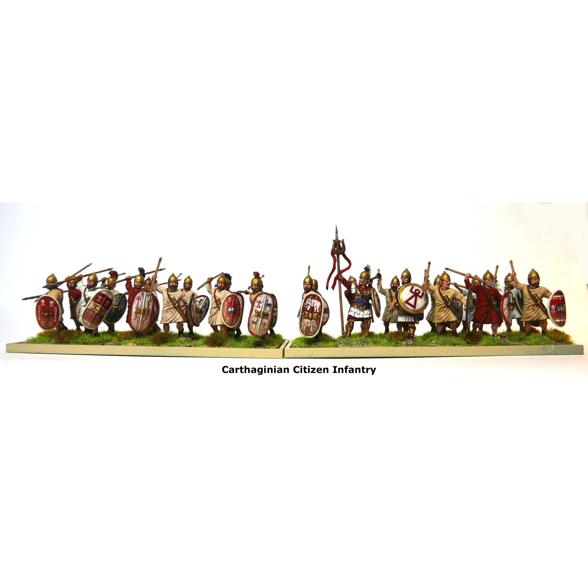 Victrix | Ancients Carthaginian Citizen Infantry | 28mm Plastic Unit | North Star Games | Miniature Kingdoms