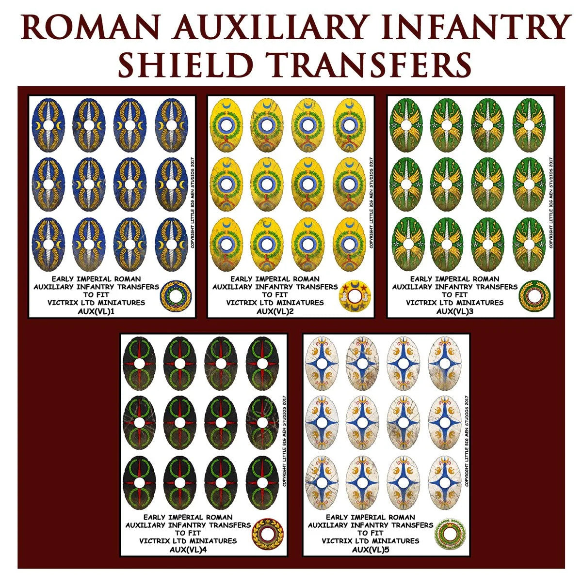 Victrix | Ancients Early Imperial Roman Auxillary Infantry | 28mm Plastic Unit | North Star Games | Miniature Kingdoms