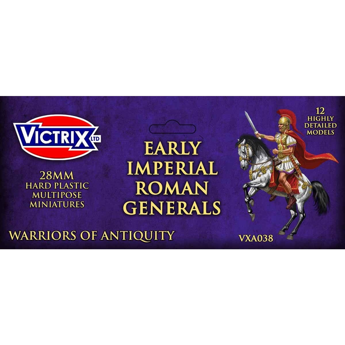 Victrix | Dark Ages Early Imperial Roman Generals | 28mm Plastic Unit | North Star Games | Miniature Kingdoms