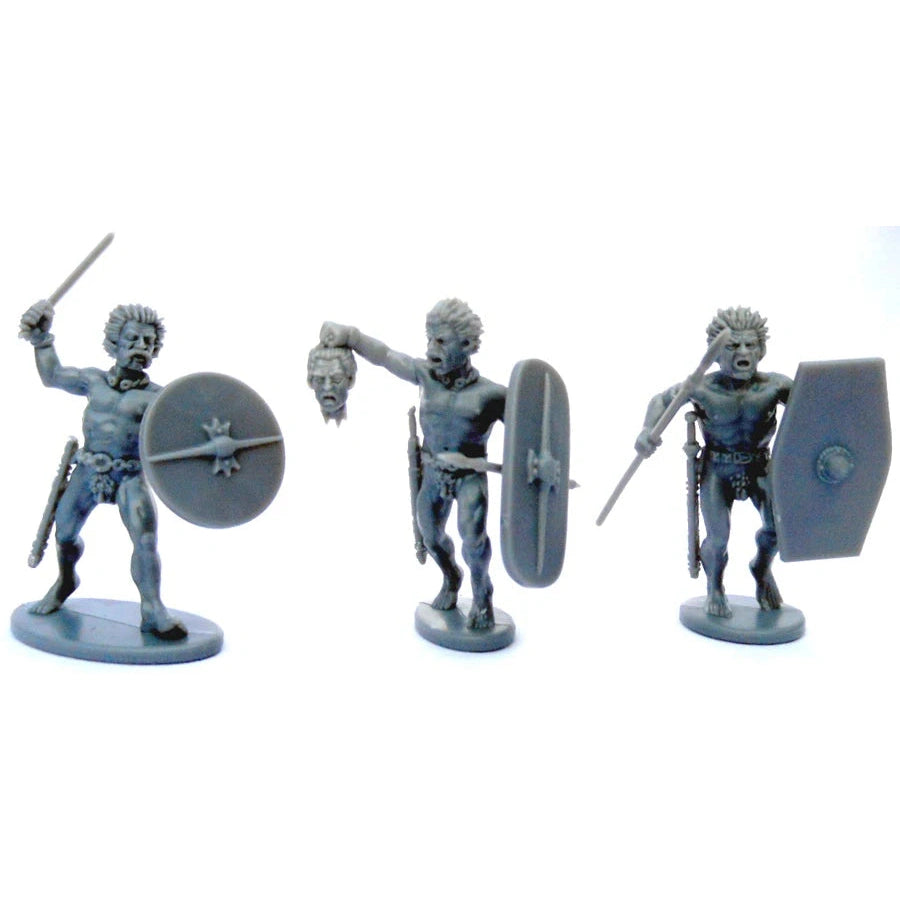 Victrix | Ancients Gallic Naked Fanatics | 28mm Plastic Unit | North Star Games | Miniature Kingdoms