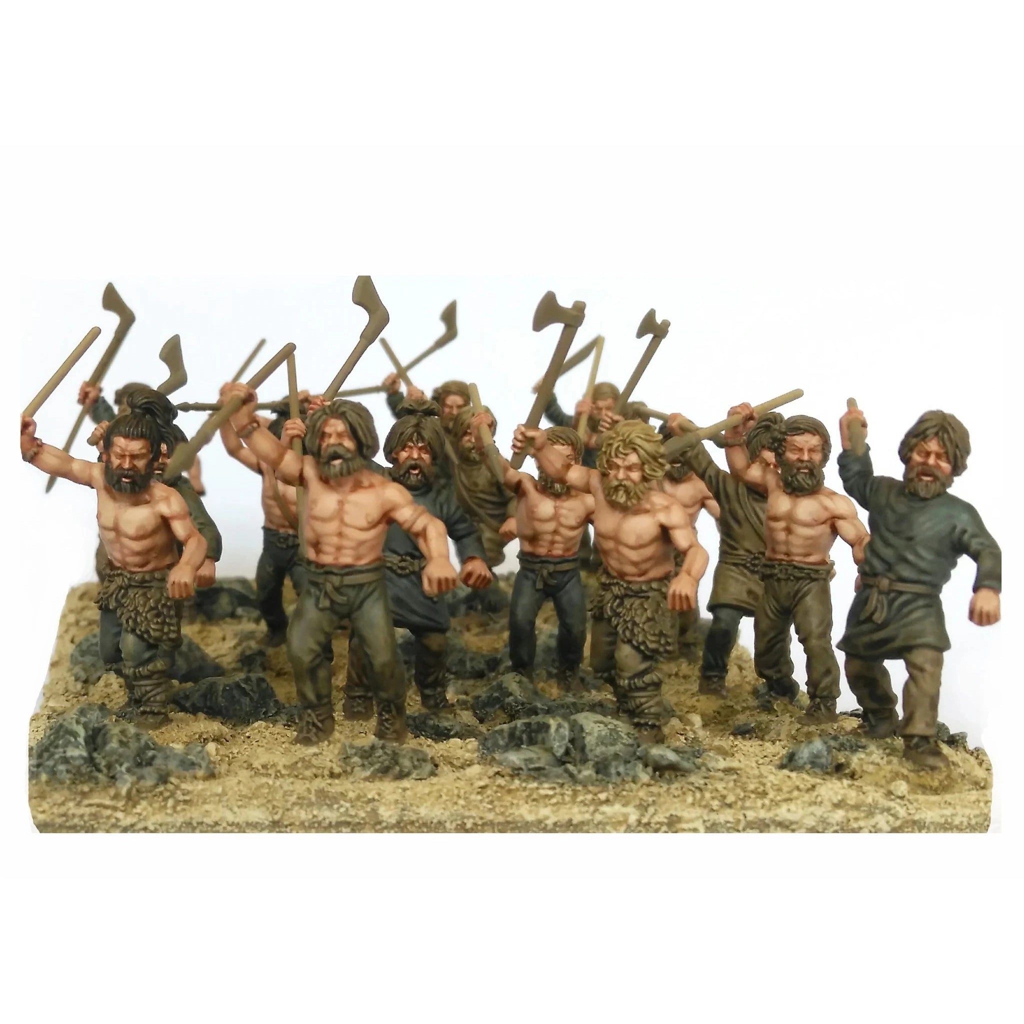 Victrix | Ancients Germaninc Warriors | 28mm Plastic Unit | North Star Games | Miniature Kingdoms