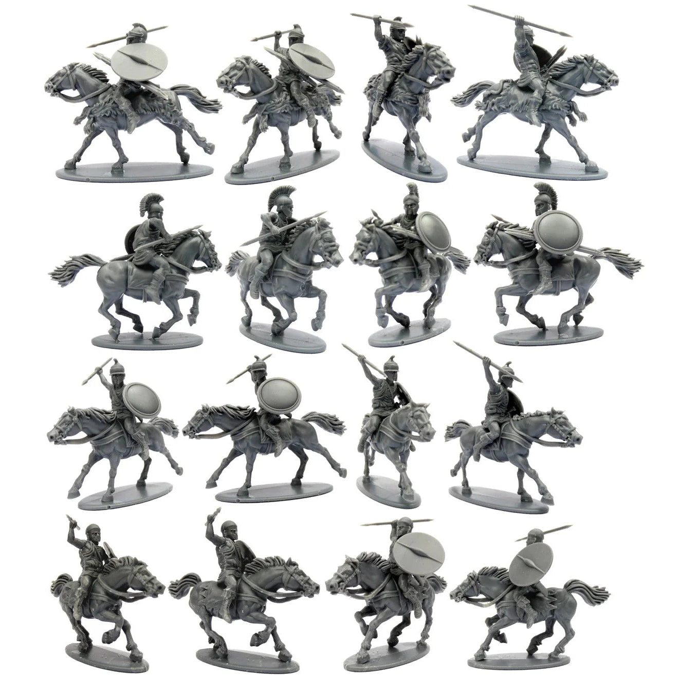 Victrix | Dark Ages Greek Light Cavalry | 28mm Plastic Unit | North Star Games | Miniature Kingdoms