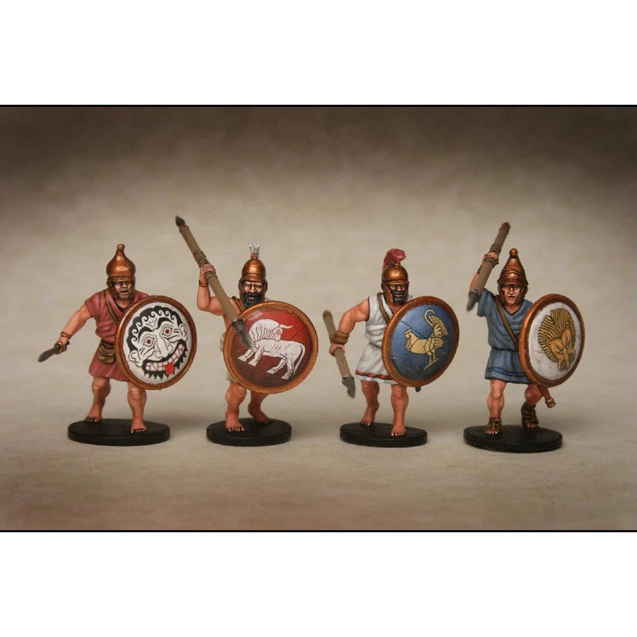 Victrix | Ancients Greek Unarmoured Hoplites & Archers | 28mm Plastic Unit | North Star Games | Miniature Kingdoms