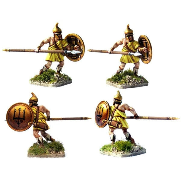 Victrix | Ancients Greek Unarmoured Hoplites & Archers | 28mm Plastic Unit | North Star Games | Miniature Kingdoms