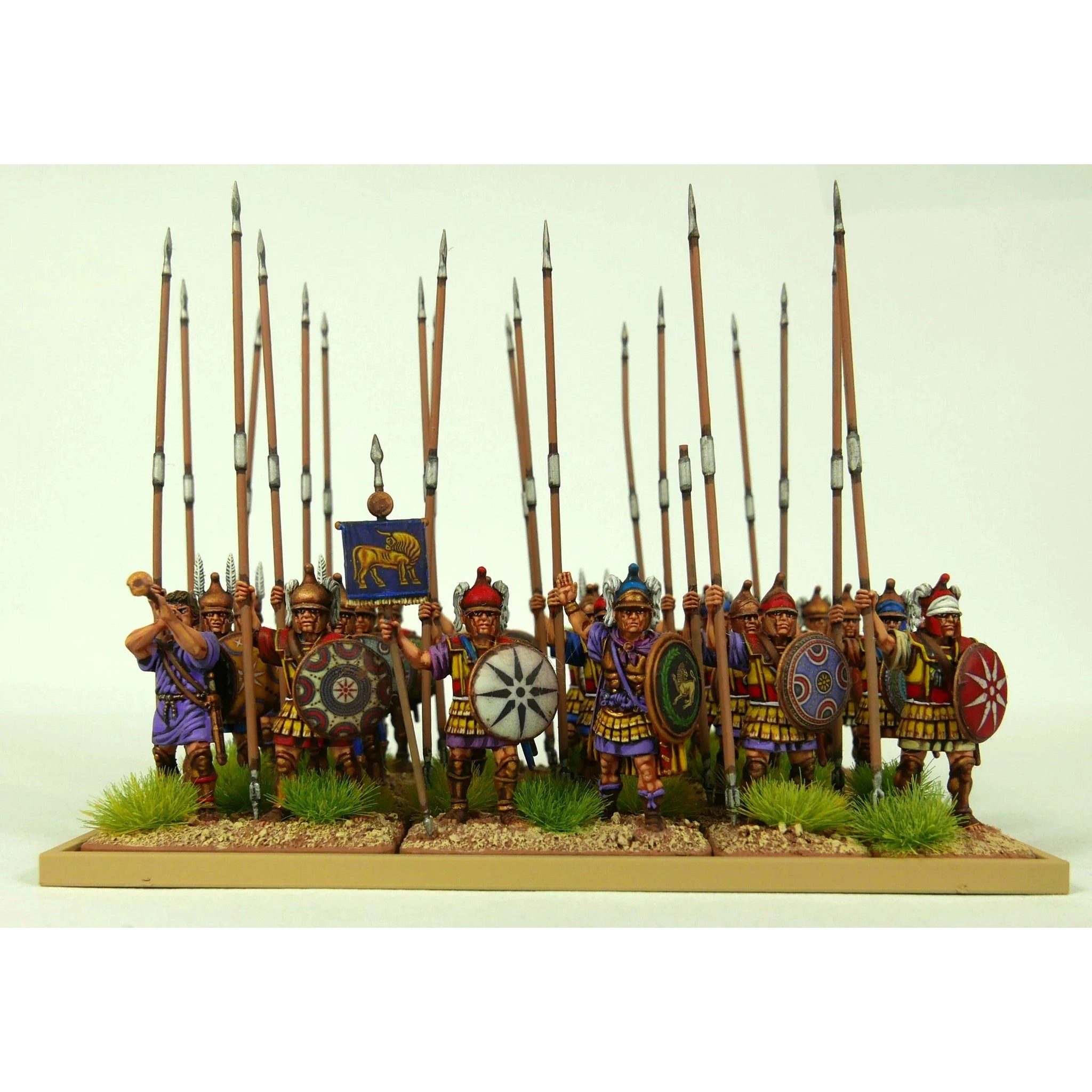 Victrix | Ancients Macedonian Phalagites | 28mm Plastic Unit | North Star Games | Miniature Kingdoms